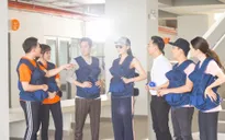 Hé lộ những hình ảnh đầu tiên của chương trình Khi đàn ông mang bầu