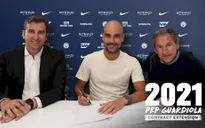 CHÍNH THỨC: Pep Guardiola gia hạn hợp đồng với Man City đến năm 2021