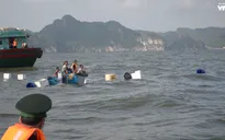 Nghẹt thở xem cảnh bộ đội biên phòng cứu ngư dân bị đắm tàu