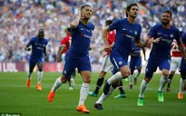 Chelsea 1-0 Manchester United: Hazard ghi bàn duy nhất, Chelsea vô địch FA Cup