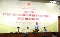 40% thời lượng của Kỳ họp thứ 5, Quốc hội khóa XIV sẽ được truyền hình trực tiếp