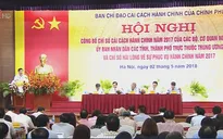 Quảng Ninh và NHNN dẫn đầu chỉ số cải cách hành chính năm 2017