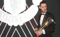 De Gea nhận danh hiệu Cầu thủ xuất sắc nhất năm của Manchester United