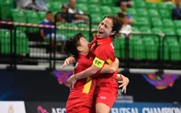 ĐT futsal nữ Việt Nam thắng trận mở màn tại VCK futsal nữ châu Á 2018