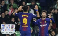 ĐHTB châu Âu: Cặp song sát của Barcelona thống lĩnh hàng công