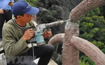 Chậm tiến độ tháo dỡ công trình xây dựng trái phép tại núi Cái Hạ