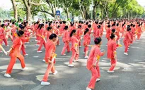 Vinamilk Sure Prevent tiếp tục đồng hành cùng phong trào rèn luyện sức khỏe người cao tuổi tại Hà Nội