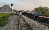 Thông tuyến khu vực xảy ra tai nạn tàu hỏa ở Thanh Hóa