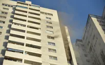 Cháy chung cư Fodacon Bắc Hà, Hà Đông, người dân hoảng loạn