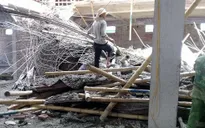 Nam Định: Sập giàn giáo xây dựng, 2 người thương vong
