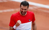 Marin Cilic vất vả vào vòng 2 giải Pháp mở rộng 2018
