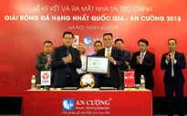 Ra mắt nhà tài trợ chính cho giải hạng Nhất Quốc gia 2018