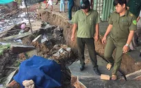 Tiếp tục xảy ra sạt lở tại thị trấn Mái Dầm, Hậu Giang