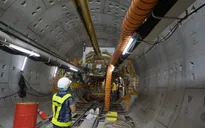Hoàn thành 65% khối lượng công việc đường hầm thứ 2 tuyến Metro số 1