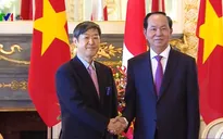 Chủ tịch nước Trần Đại Quang tiếp Chủ tịch JICA Nhật Bản