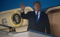 Tổng thống Donald Trump đến Singapore 36 tiếng trước cuộc gặp thượng đỉnh Mỹ-Triều