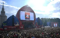 Phóng viên Thể Thao VTV tác nghiệp tại World Cup 2018: Khai trương Fanzone lớn nhất Wolrd Cup 2018