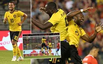 Giao hữu trước World Cup 2018: ĐT Bỉ giành chiến thắng ấn tượng trước Costa Rica