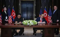 Tổng thống Trump: Thỏa thuận lịch sử Mỹ - Triều sẽ mở ra tương lai tươi sáng của khu vực