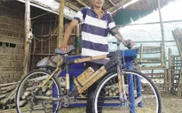 Độc đáo các sản phẩm từ tre của đồng bào Khmer Trà Vinh