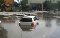 Mưa lớn và mưa đá tại nhiều khu vực ở Trung Quốc