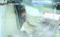Sập trần nhà trung tâm du lịch ở Trung Quốc, ít nhất 9 du khách bị thương