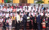 Chủ tịch nước gặp mặt đại biểu trẻ em có hoàn cảnh đặc biệt tiêu biểu toàn quốc