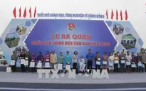 Long An: Hơn 2.000 thanh niên tham gia lễ ra quân chiến dịch Thanh niên tình nguyện hè