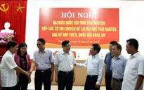Phó Thủ tướng Phạm Bình Minh tiếp xúc cử tri Thái Nguyên
