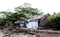 Nhiều đoạn đê biển ở Cà Mau bị sạt lở nghiêm trọng