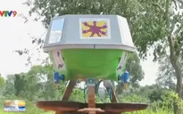Máy rửa tay thế hệ mới đảm bảo vệ sinh cho người tỵ nạn