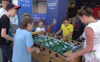 Phóng viên Thể Thao VTV tác nghiệp tại Nga: Trải nghiệm fanzone tại Nizhy Novgorod