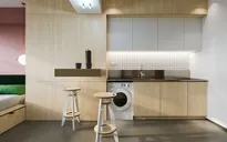 Căn hộ 23 m2 thiết kế theo phong cách tối giản