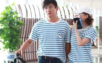 Vợ chồng Lưu Thi Thi - Ngô Kỳ Long diện đồ đôi xóa bỏ tin đồn rạn nứt