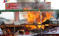 Tiêu hủy ma túy tại Thái Lan và Myanmar
