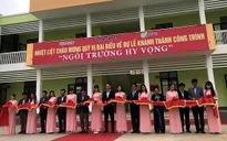 Khánh thành trường học cho trẻ em nghèo ở Thái Nguyên