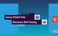 VIDEO: Tổng hợp diễn biến Sanna Khánh Hòa BVN 1-1 Becamex Bình Dương (Vòng 16 Nuti Café V.League 2018)