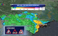 Bắc Bộ mưa dông diện rộng, đề phòng sạt lở đất ở vùng núi