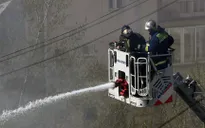 Hỏa hoạn tại khu mua sắm ở trung tâm thủ đô Moscow