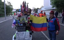 Phóng viên Thể Thao VTV tác nghiệp tại Nga: CĐV đạp xe 80.000 km cổ vũ ĐT Argentina