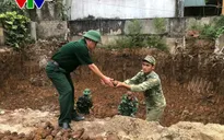 Quảng Trị: Phát hiện hầm đạn pháo sót lại sau chiến tranh