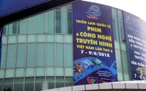 Gấp rút hoàn thiện không gian triển lãm Telefilm 2018 trước ngày khai mạc