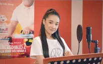 Nhã Phương lần đầu tiên trổ tài lồng tiếng trong phim bom tấn hoạt hình “Gia đình siêu nhân 2”