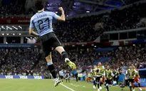 KẾT QUẢ Uruguay 2-1 Bồ Đào Nha: Cavani lập cú đúp bàn thắng, Ronaldo theo chân Messi rời World Cup 2018!