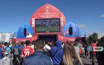Phóng viên Thể Thao VTV tác nghiệp tại Nga: Không khí xem World Cup tại Kaliningrad