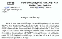 Bộ Y tế yêu cầu làm rõ vụ trao nhầm con tại Bệnh viện đa khoa huyện Ba Vì