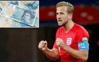 Hình đội trưởng Anh Harry Kane sẽ được in trên tờ tiền 5 Bảng Anh