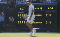 Thua ngược Anderson, Federer dừng bước ở tứ kết Wimbledon 2018
