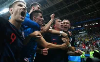 Ngược dòng thắng ĐT Anh, ĐT Croatia gặp ĐT Pháp ở chung kết!