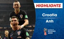 HIGHLIGHTS: ĐT Croatia 2-1 ĐT Anh (Bán kết FIFA World Cup™ 2018)